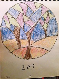 Luke's Trees Mandala