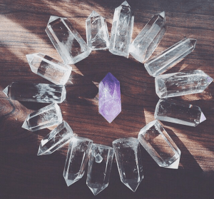Crystals Mandala by Lauren