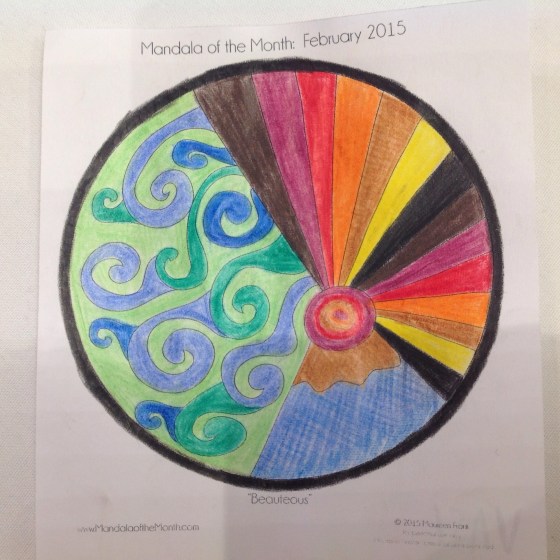 Beauteous Mandala - coloring by Vasi