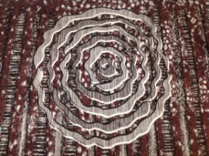 Hilton Carpet Mandala - photo by me