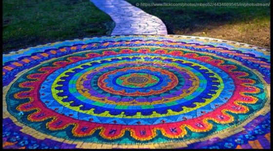 A Most Beautiful Mandala - found on flickr