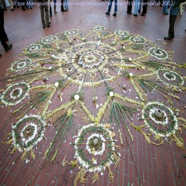 9/11 Floral Mandala by Joe Mangrum