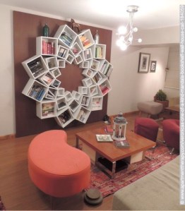 Bookcase Mandala by Veronica