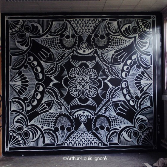 Négatif Mandala by Arthur-Louis Ignoré