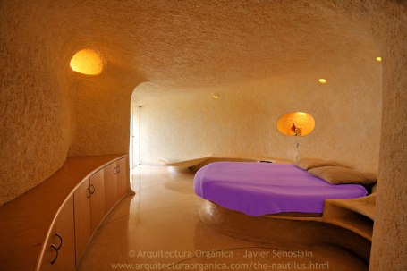 Nautilus House Mandala - Round Bed