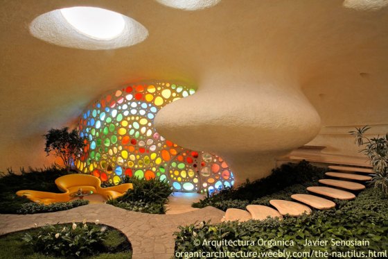 Nautilus House by Javier Senosiain