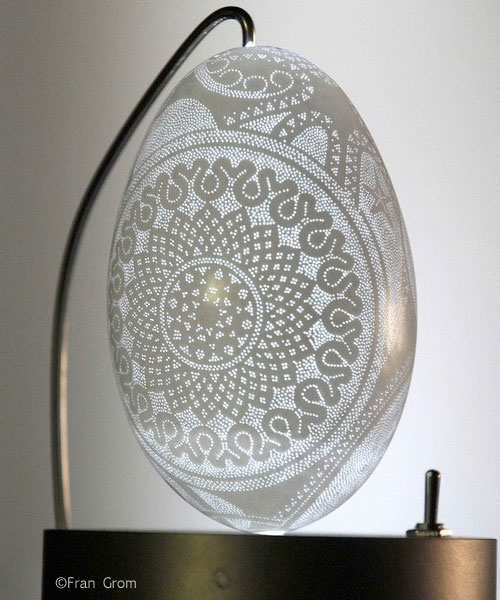 Egg Mandala by Franc Grom