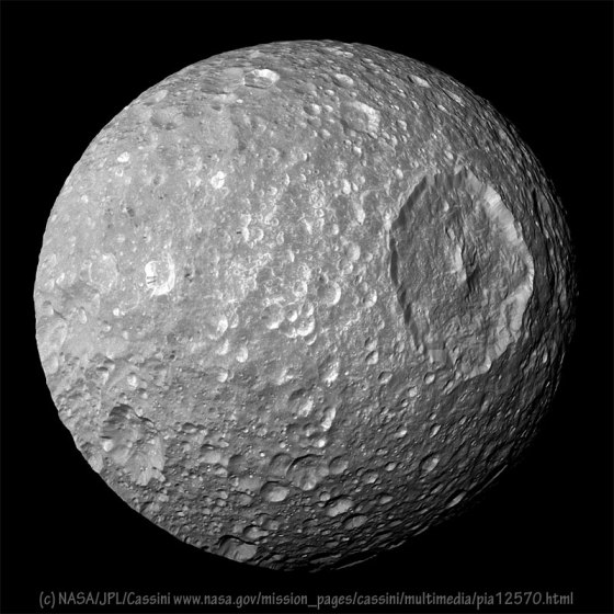 Mimas Mandala - NASA