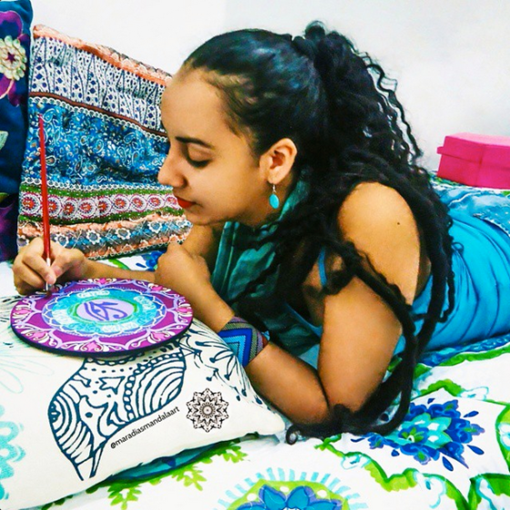 Mara Dias Mandala by Mara Dias