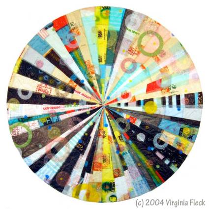 Hub Mandala by Virginia Fleck