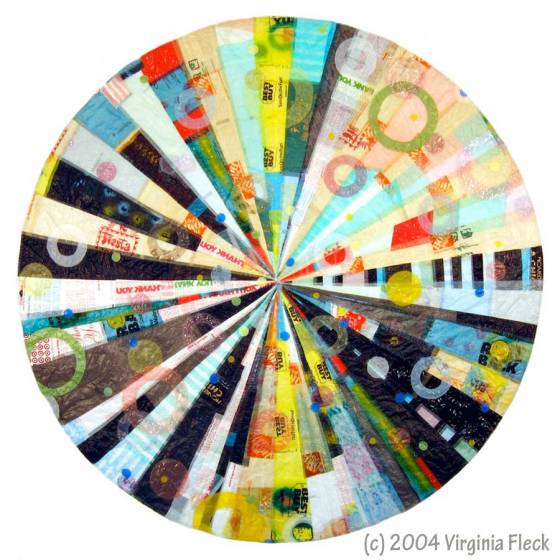 Hub Mandala by Virginia Fleck