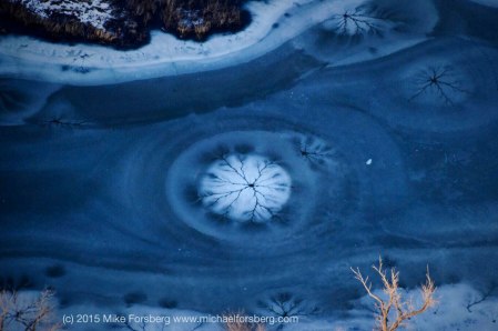 Platt River Mandala - Photograph by Mike Forsberg