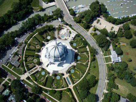 Bahai House of Worship in Wilmette, IL