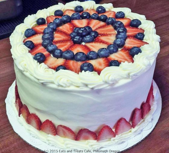 Red, White and Blue - Eats and Treats Cafe