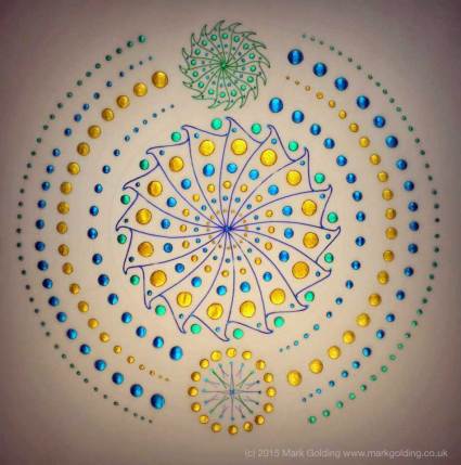 Alchemilla Mandala by Mark Golding