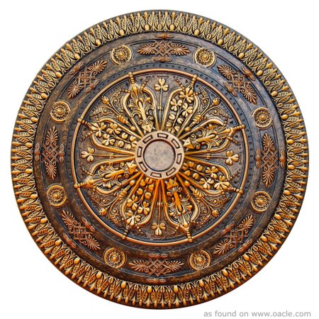 Gold Ceiling Medalion