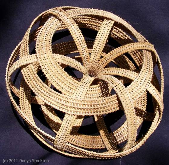 Weaving Basket by Donya Stockton