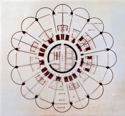 Chicago's Marina Towers floor plan