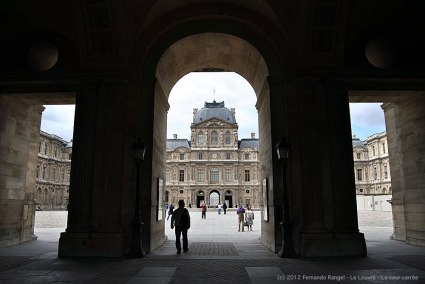 Fernando Rangel - Le Louvre - La cour carrée