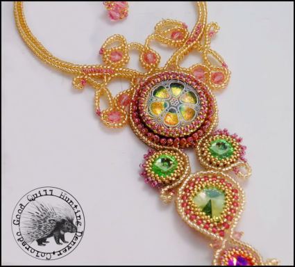 Soutache Pendant by Good Quill Hunting