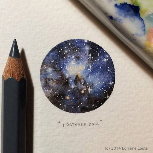 A section of the Large Magellanic Cloud by Lorraine Loots