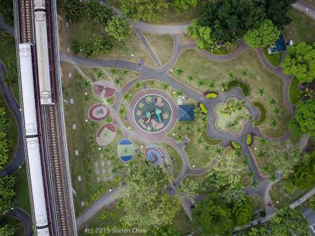 Playground in Singapore - photograph by Stefen Chow