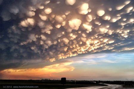Mammatus Clouds