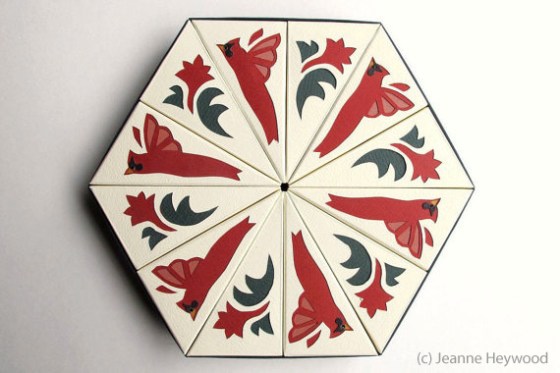 Box of Cardinals by Jeanne Heywood