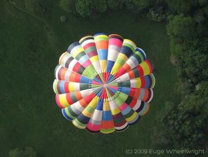 Hot Air Balloon by Euge Wheelwright