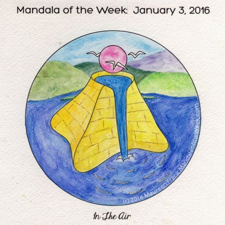 In The Air Mandala in Color