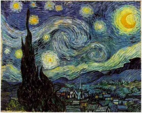 Starry Night by Vincent Van Gogh