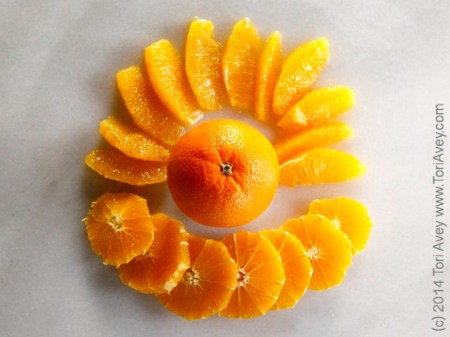 Slicing Oranges by Tori Avey