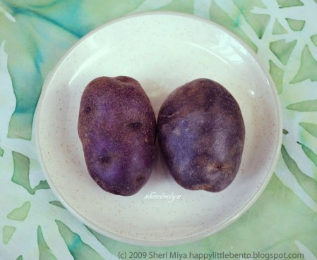 Purple Potatoes (outside) - photo by Sheri Miya