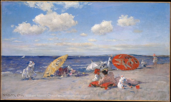 By the See by William Merritt Chase