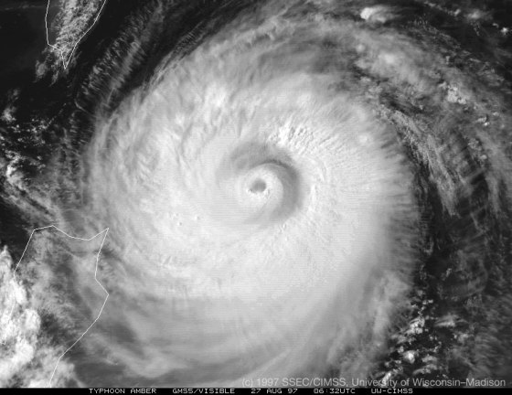 Typhoon Amber - SSEC/CIMSS, University of Wisconsin–Madison