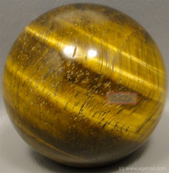 Tiger Eye Sphere - by AgeTrail