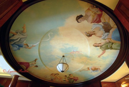 Nine Muses Mural by Lynne Rutter