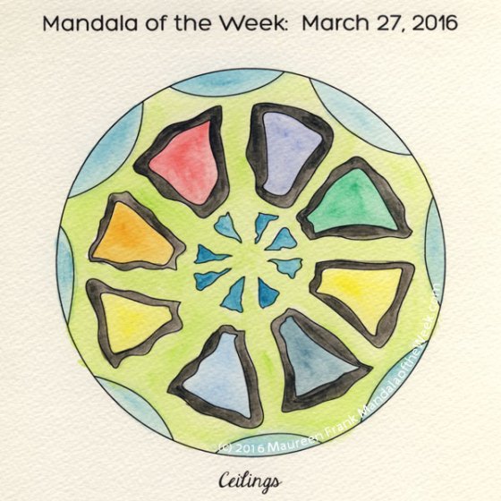 Ceilings Mandala by Maureen Frank