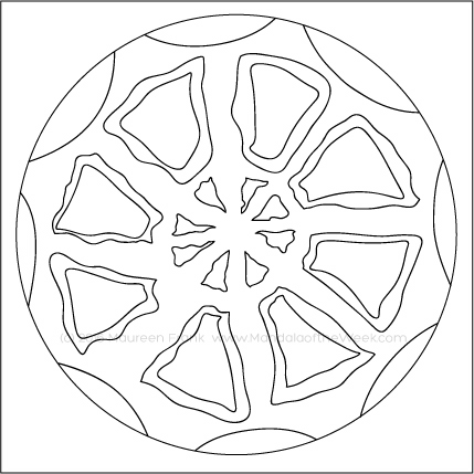 Ceilings Mandala by Maureen Frank