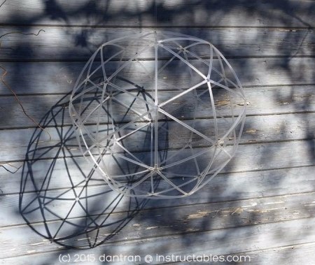 Geodesic Sphere by dantran on instructables.com