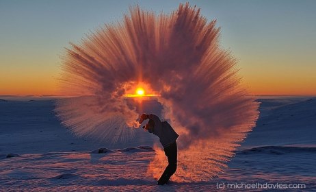 Hot Tea at -40º by Michael H. Davies