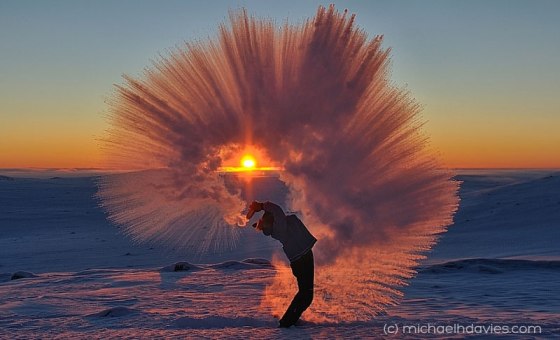 Hot Tea at -40º by Michael H. Davies