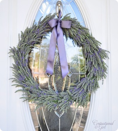 DIY Lavendar Wreath