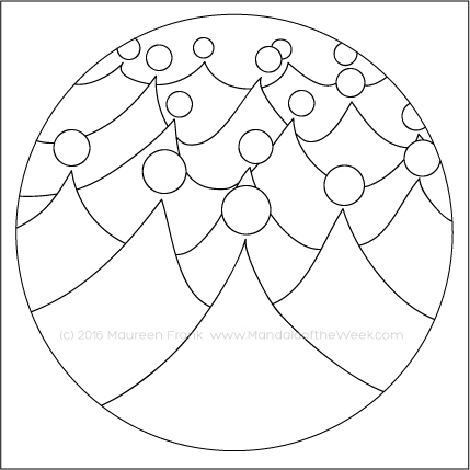 Water Mandala by Maureen Frank