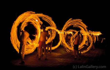 Fire Dancers - photo by Lalin Jinasena