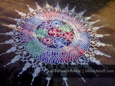 Sanskar Bharati Rangoli by Poonam Borkar
