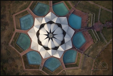 Lotus Temple - photo by Nicholas Chorier