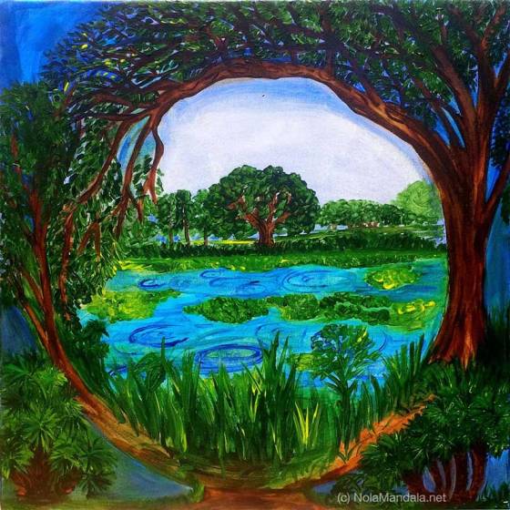 Bayou Mandala by Amy Sechooler