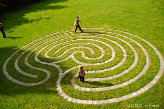 Labyrinth at Mount Tabor Presbyterian Church
