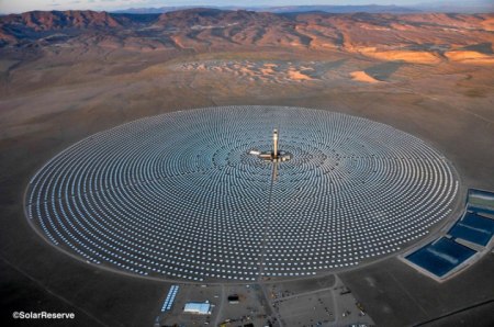 Crescent Dunes Project by Solar Reserve